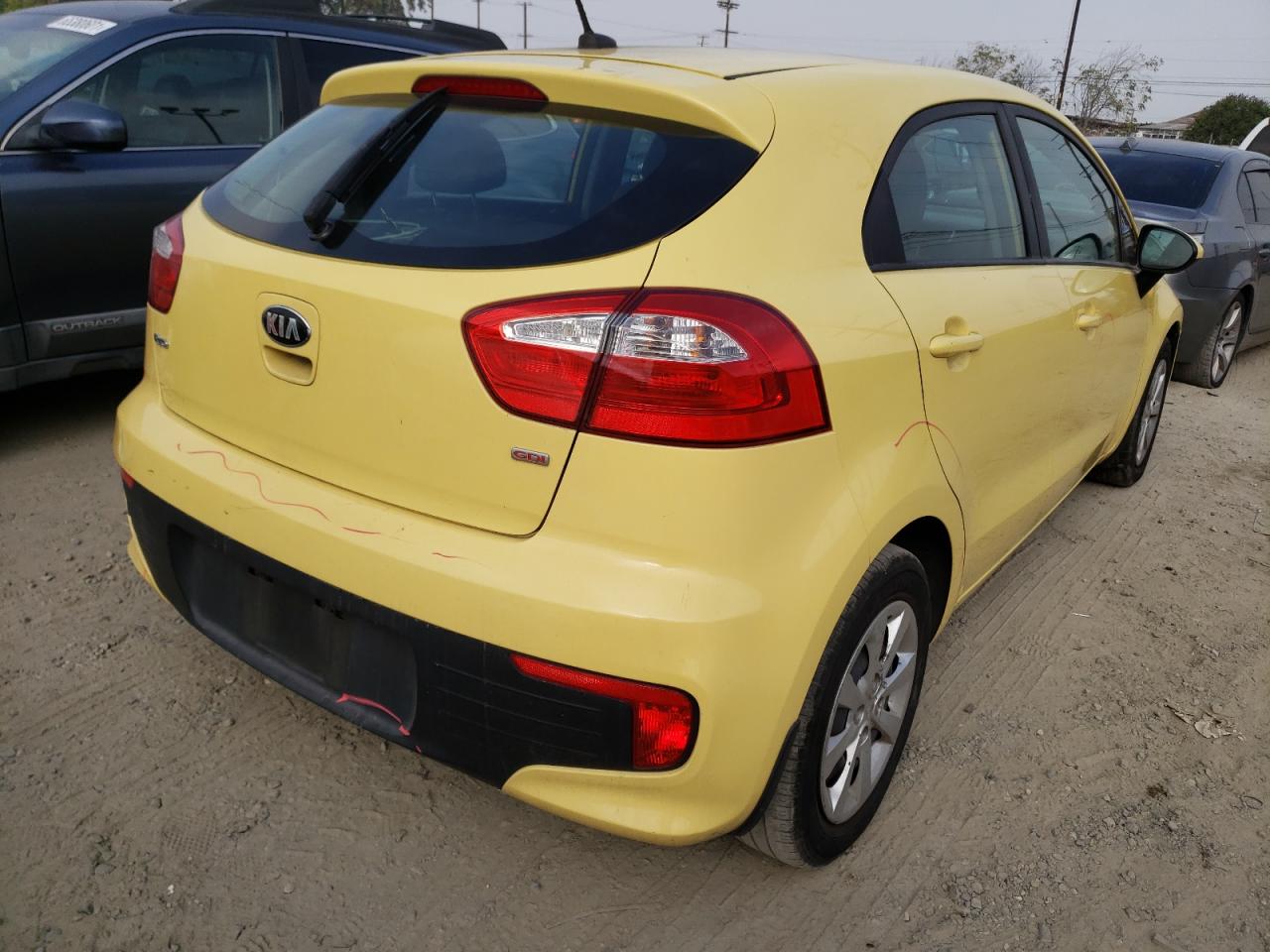 Photo 4 from auction – 2016 KIA RIO LX with VIN KNADM5A35G6676217