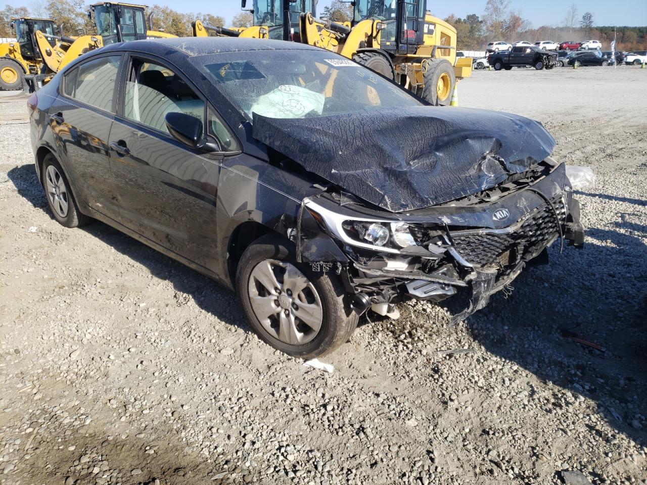 KIA FORTE LX 2017 with VIN 3KPFK4A76HE087915 - Photo from auction
