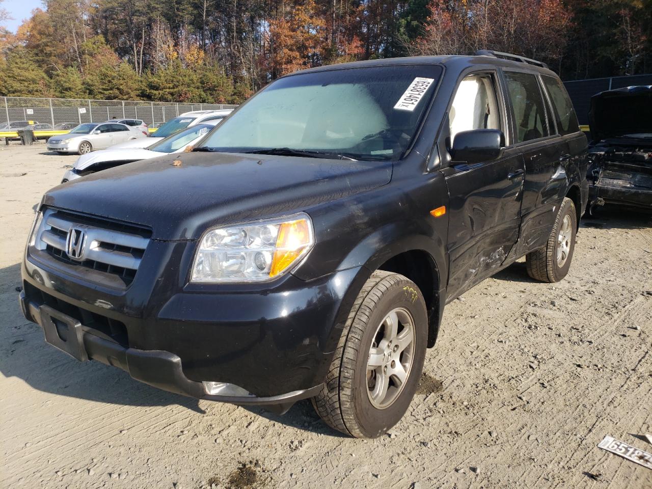 Photo 2 from auction – 2006 HONDA PILOT EX with VIN 5FNYF18426B027970