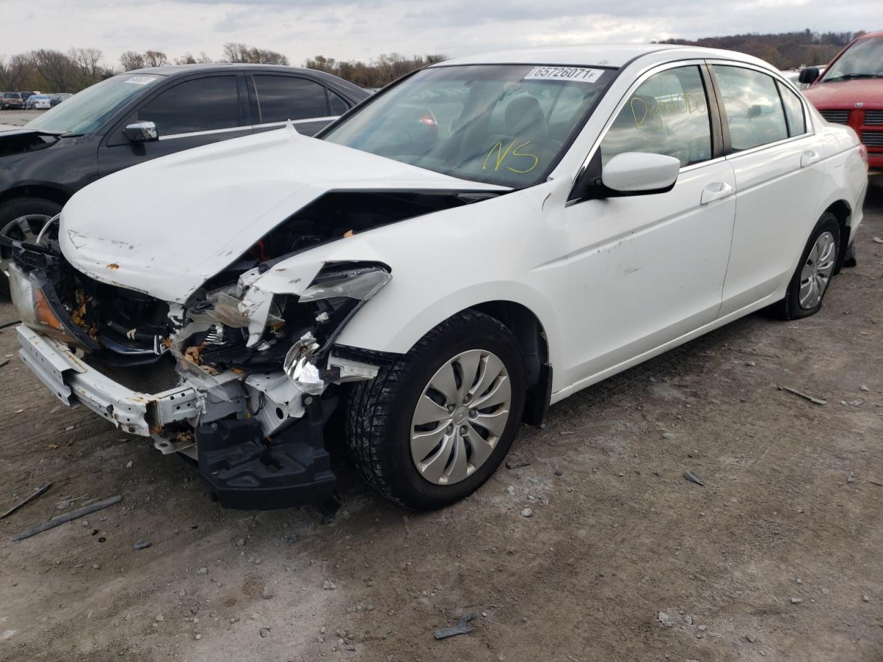 Photo 2 from auction – 2012 HONDA ACCORD LX with VIN 1HGCP2F3XCA222180