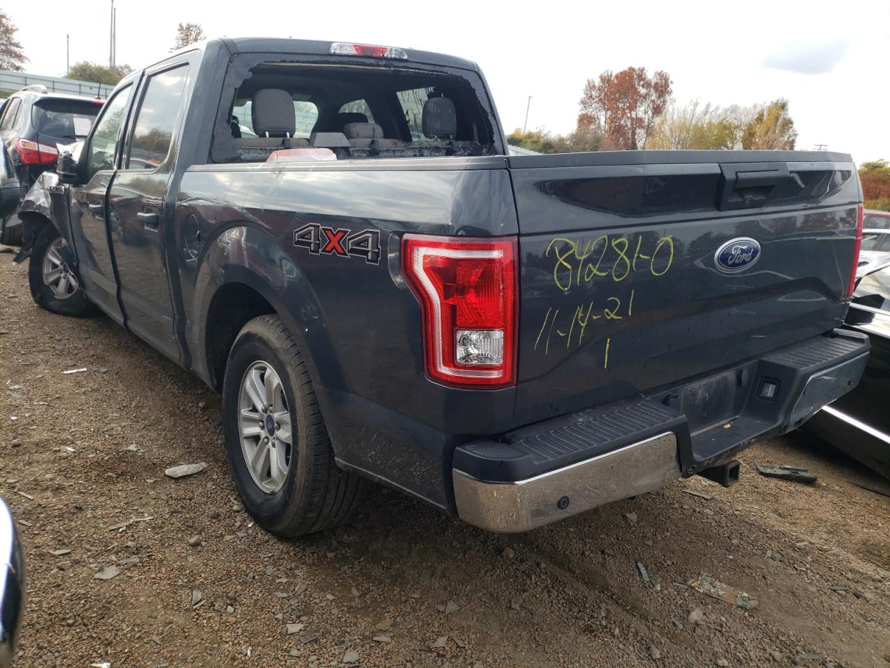 Photo 3 from auction – 2017 FORD F150 SUPER with VIN 1FTEW1EF7HKE25416