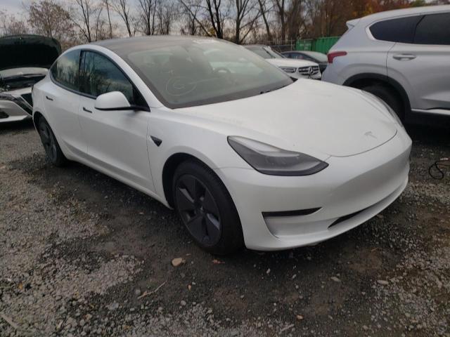 TESLA MODEL 3 2021 with VIN 5YJ3E1EA1MF961235 - Photo from auction