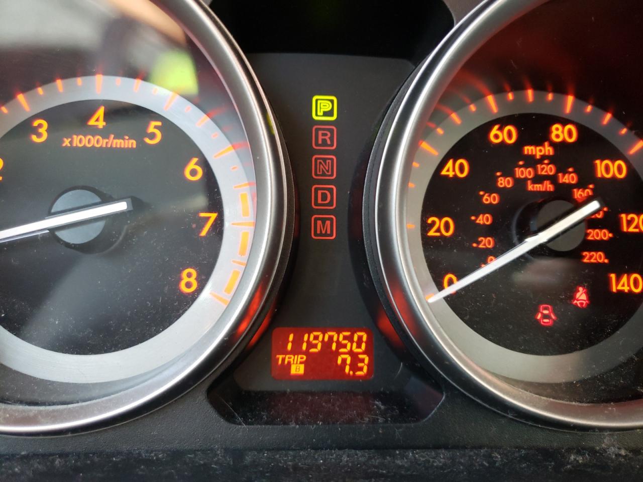 Photo 8 from auction – 2012 MAZDA CX-9 with VIN JM3TB3BV9C0355228