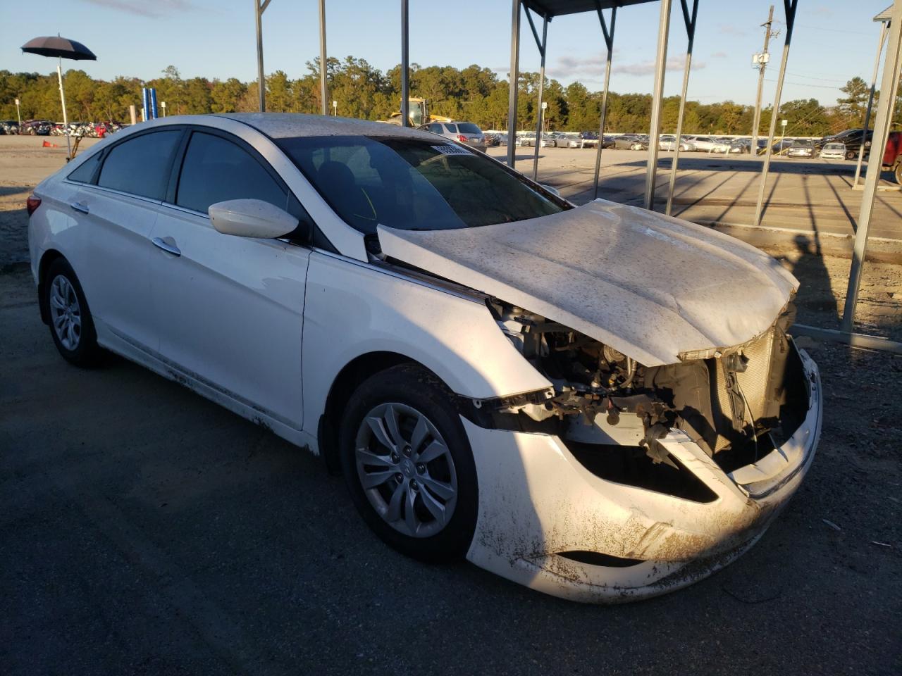 HYUNDAI SONATA GLS 2012 with VIN 5NPEB4AC8CH488234 - Photo from auction