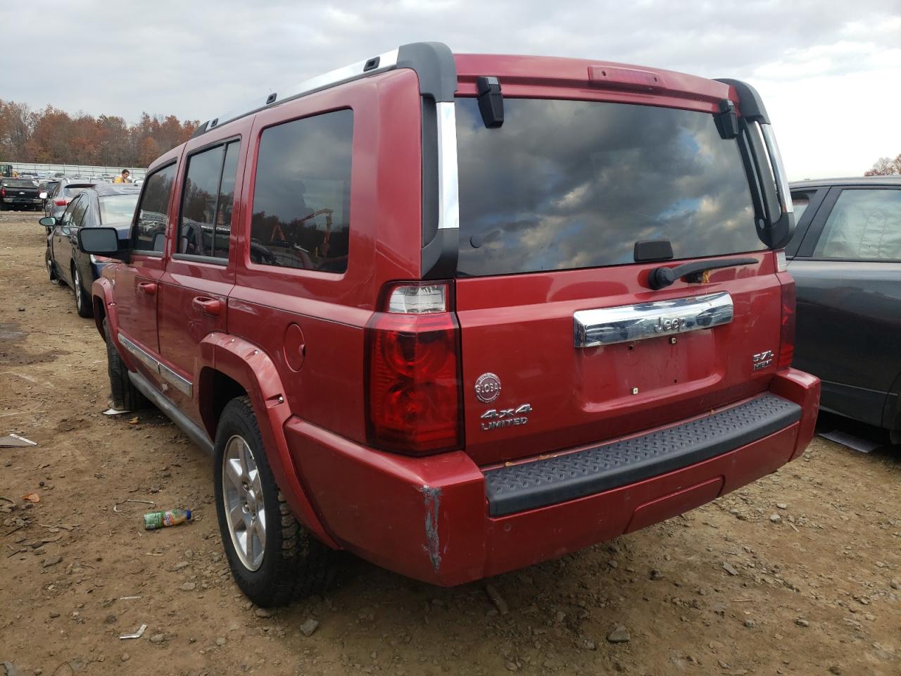 Photo 3 from auction – 2006 JEEP COMMANDER with VIN 1J8HG58206C225519