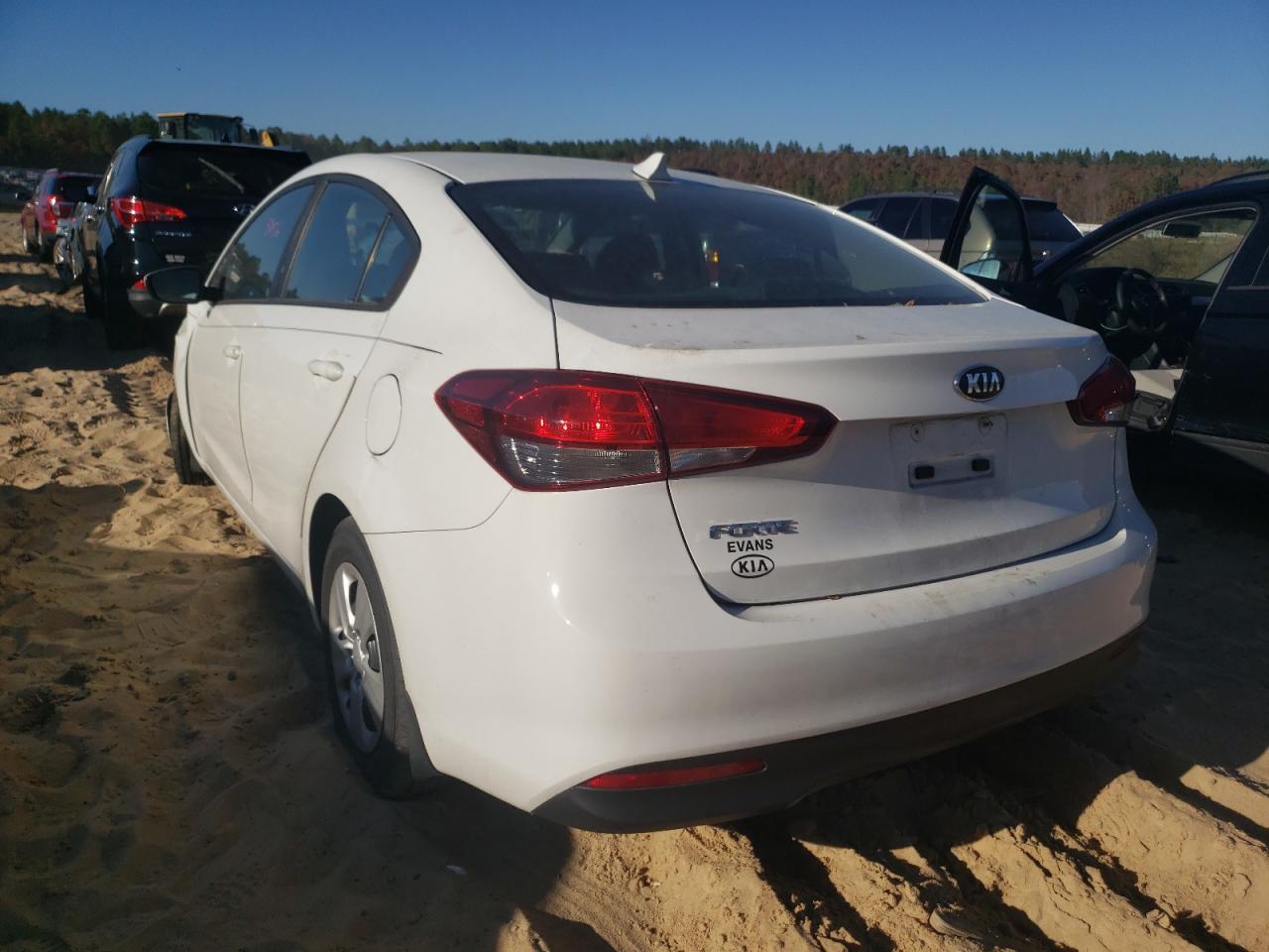 Photo 3 from auction – 2017 KIA FORTE LX with VIN 3KPFK4A70HE156873