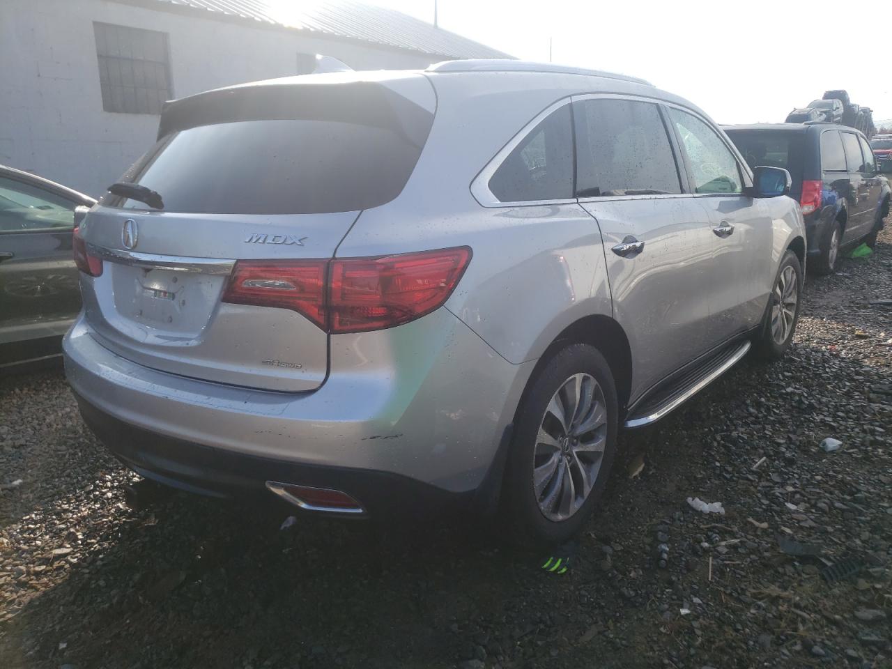 Photo 4 from auction – 2015 ACURA MDX TECHNO with VIN 5FRYD4H46FB021496