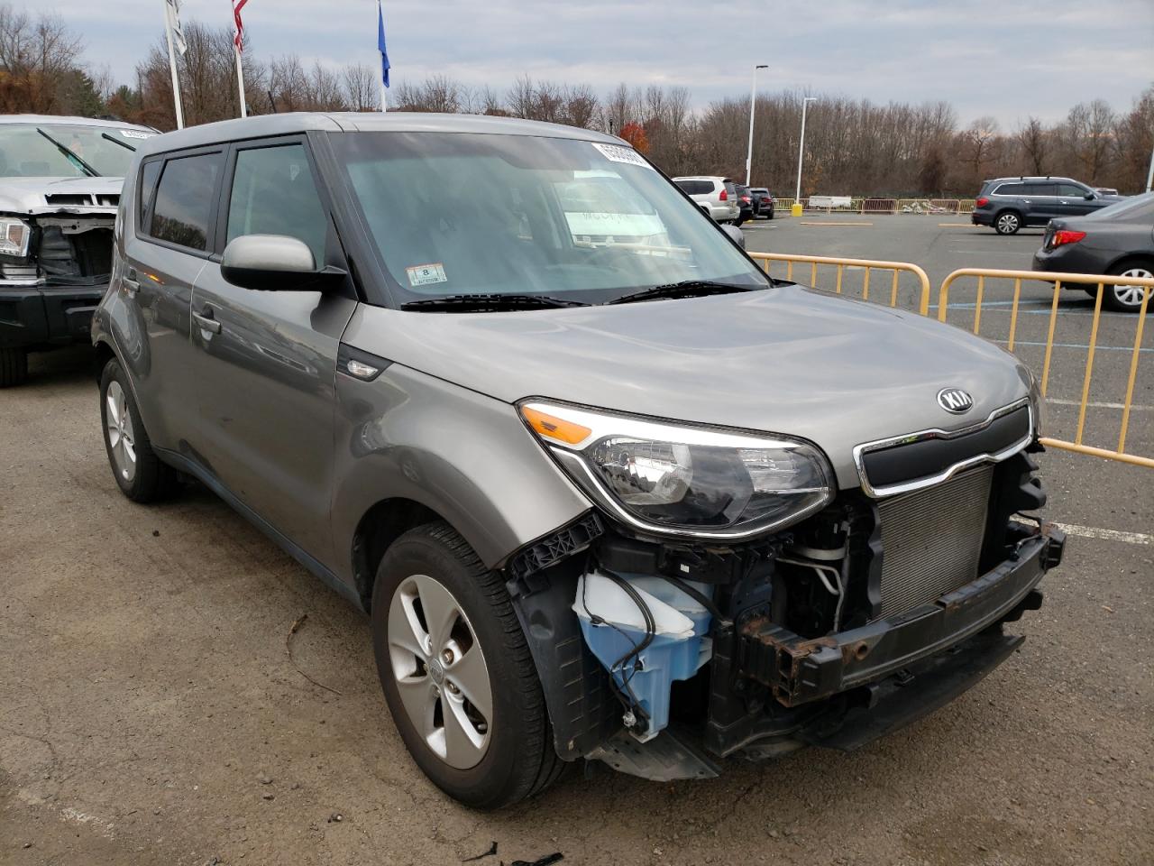 KIA SOUL 2014 with VIN KNDJN2A24E7101574 - Photo from auction