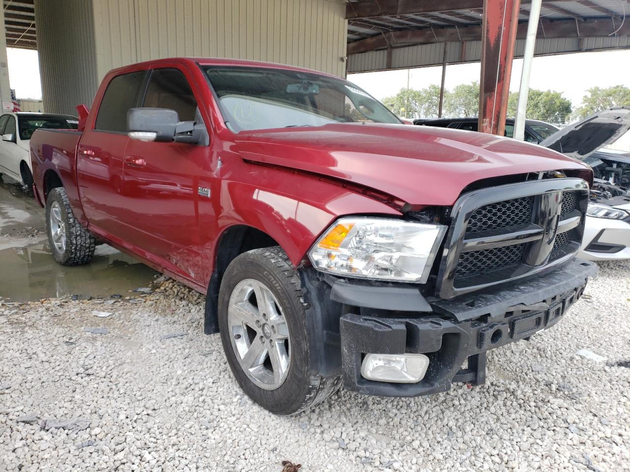 DODGE RAM 1500 S 2012 with VIN 1C6RD7MT1CS138218 - Photo from auction