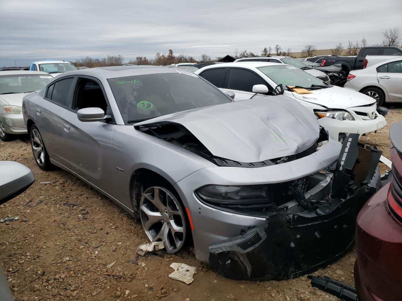 DODGE CHARGER R/ 2015 with VIN 2C3CDXCT3FH730493 - Photo from auction