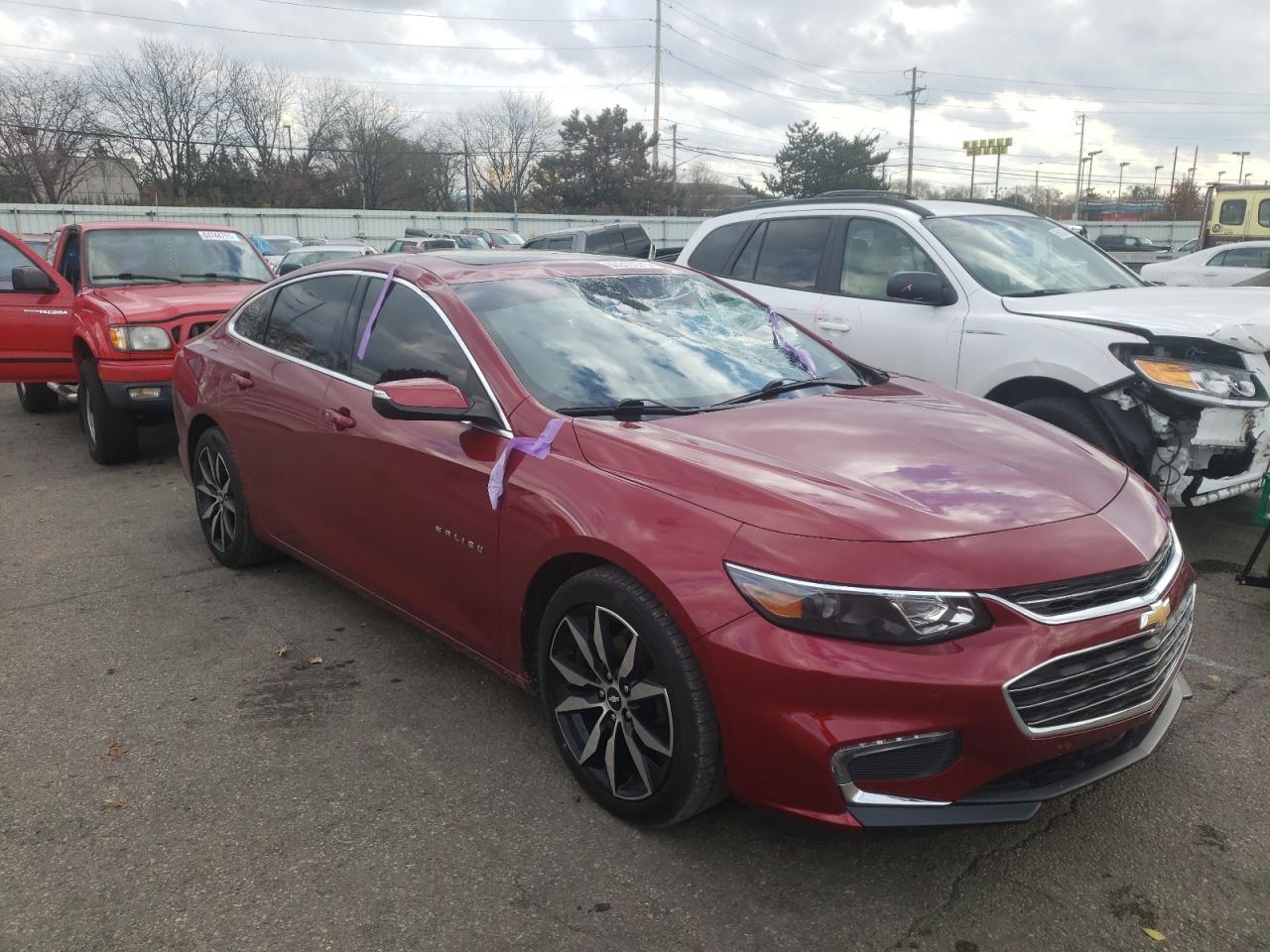 Photo 1 from auction – 2018 CHEVROLET MALIBU LT with VIN 1G1ZD5ST4JF102716