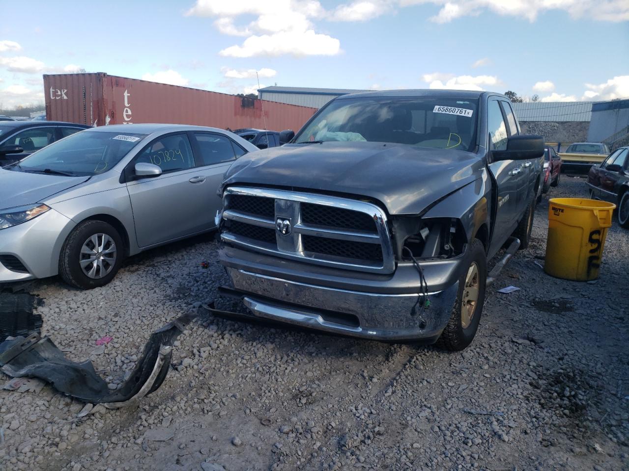 Photo 2 from auction – 2011 DODGE RAM 1500 with VIN 1D7RB1GP9BS606999