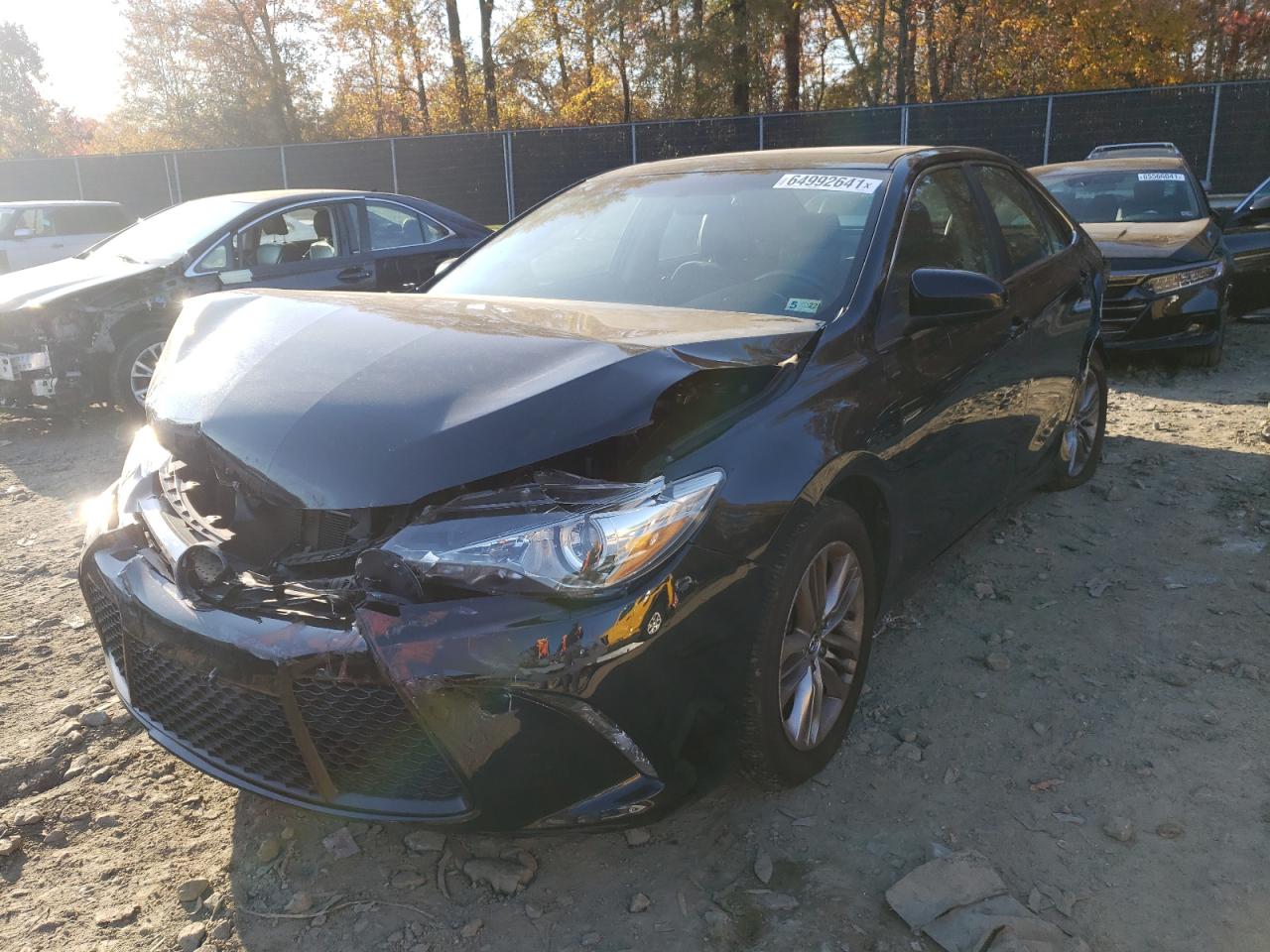 TOYOTA CAMRY LE 2016 with VIN 4T1BF1FK3GU121559 - Photo from auction