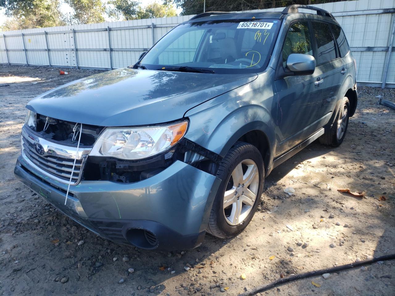 Photo 2 from auction – 2010 SUBARU FORESTER 2 with VIN JF2SH6CC3AH704725
