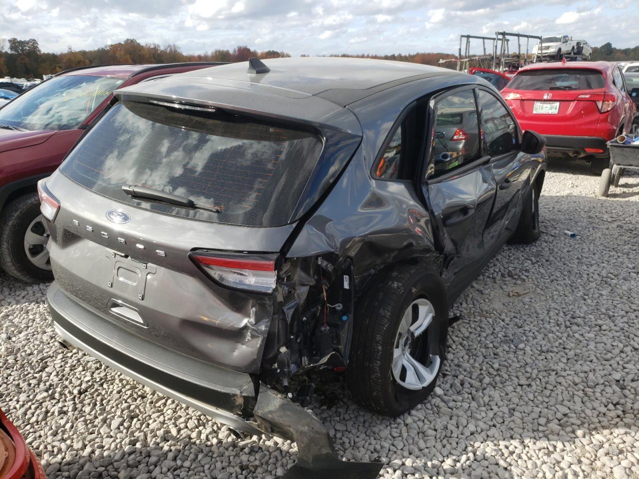 Photo 4 from auction – 2021 FORD ESCAPE S with VIN 1FMCU0F63MUA21089