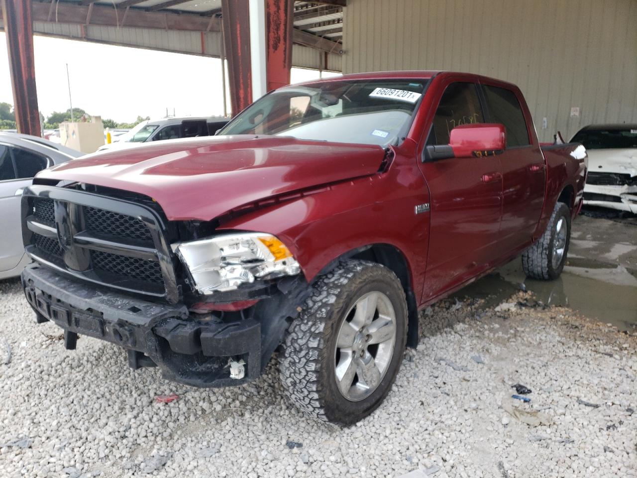 Photo 2 from auction – 2012 DODGE RAM 1500 S with VIN 1C6RD7MT1CS138218