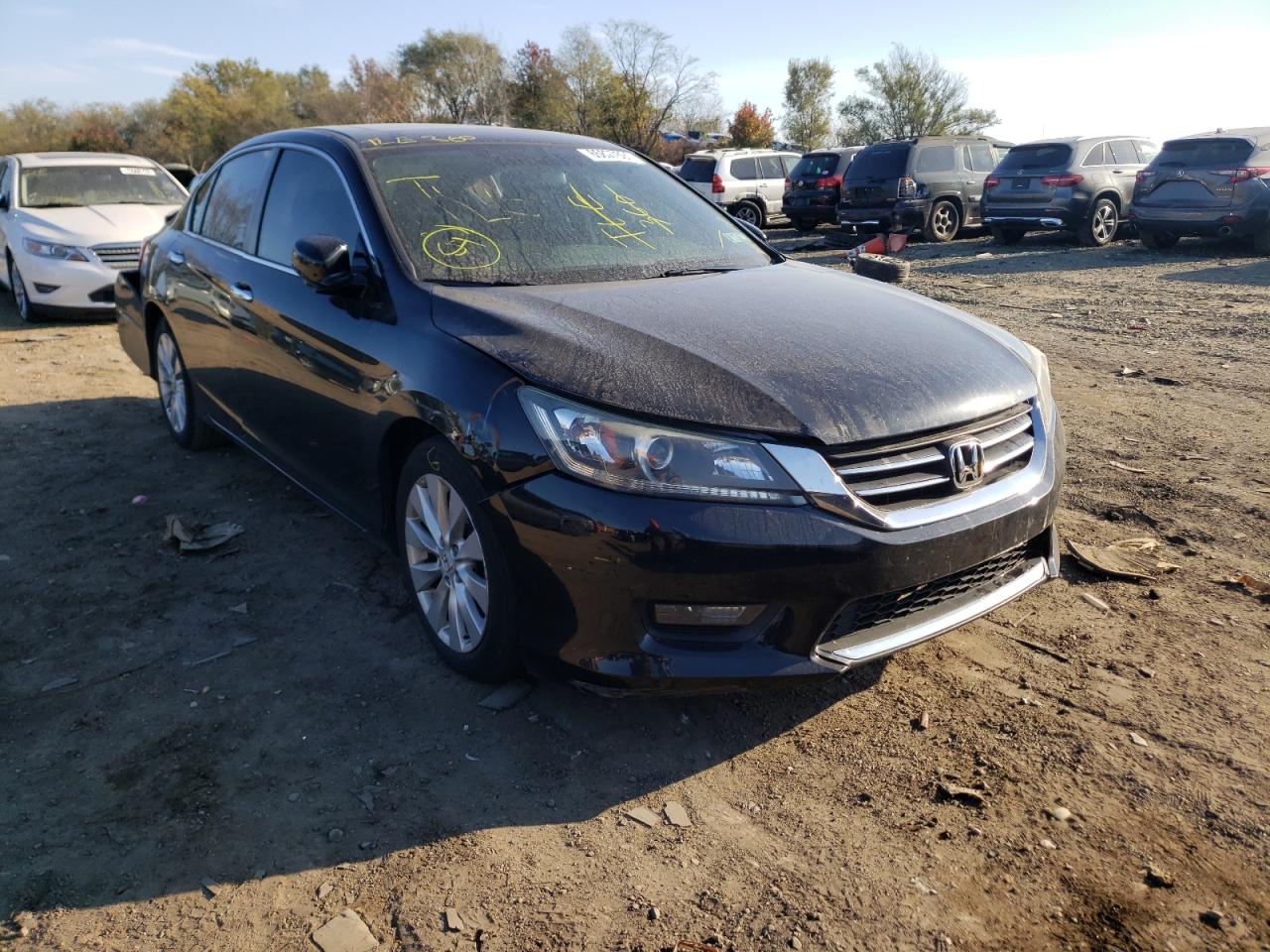HONDA ACCORD EX 2015 with VIN 1HGCR2F7XFA258775 - Photo from auction