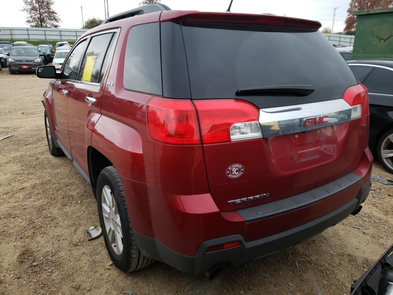 Photo 3 from auction – 2013 GMC TERRAIN SL with VIN 2GKFLSE33D6307048
