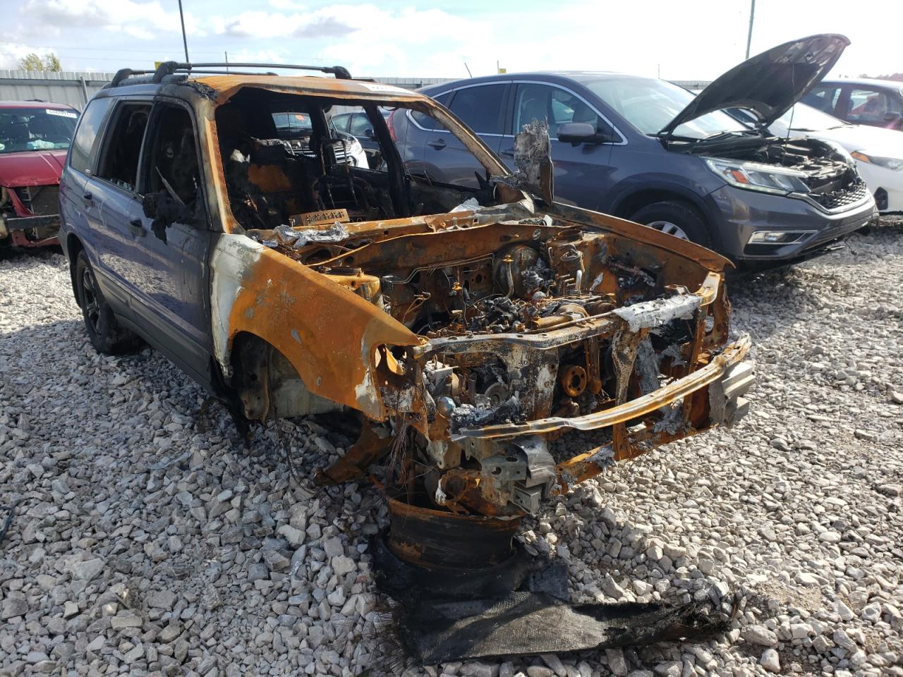 SUBARU FORESTER 2 2004 with VIN JF1SG636X4H707241 - Photo from auction