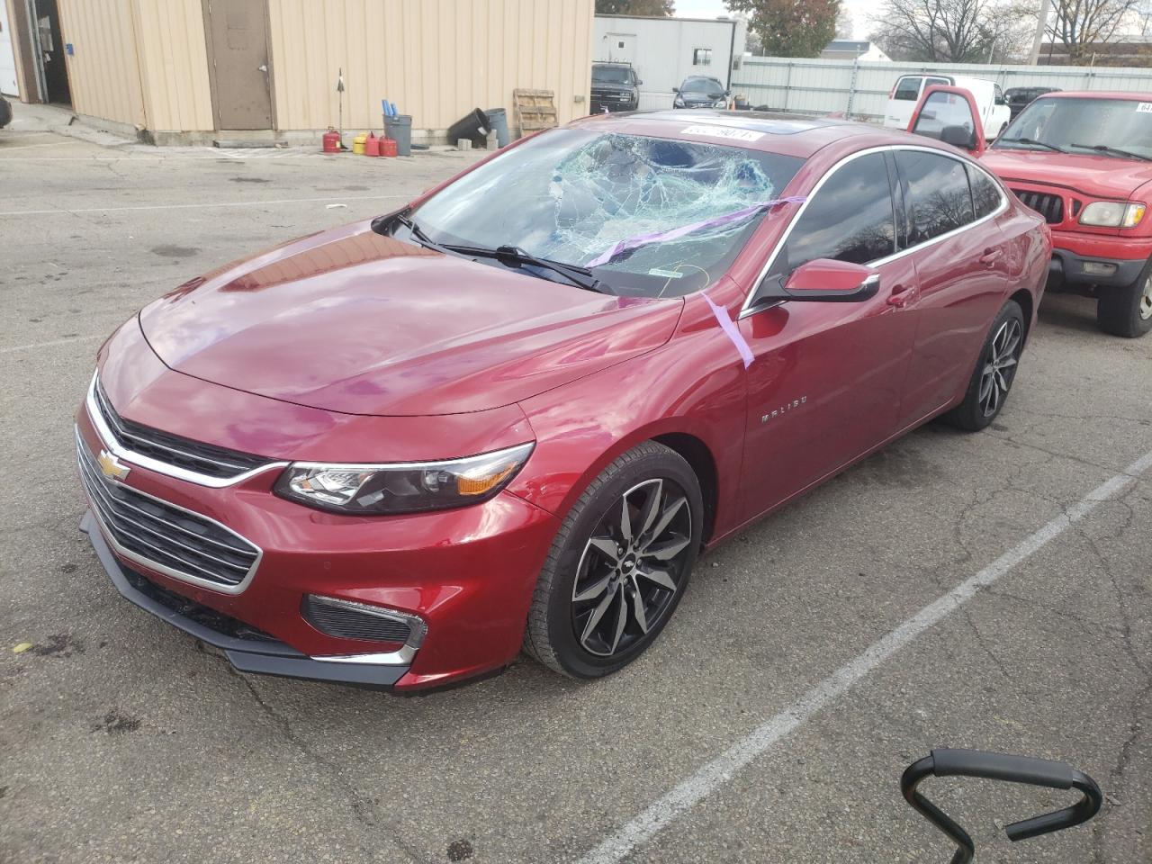Photo 2 from auction – 2018 CHEVROLET MALIBU LT with VIN 1G1ZD5ST4JF102716