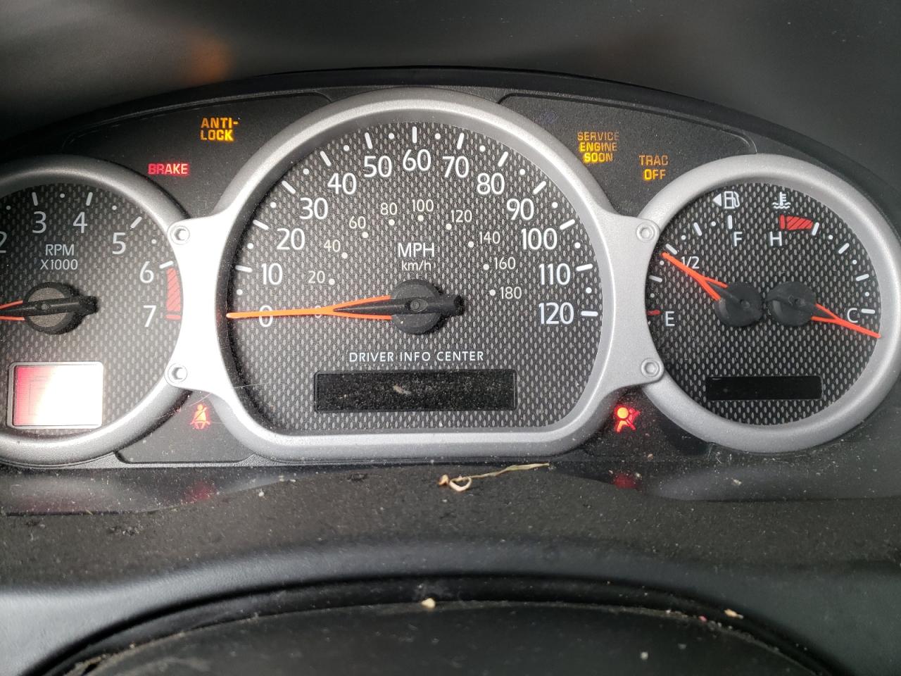 Photo 8 from auction – 2002 PONTIAC AZTEK with VIN 3G7DA03E32S587567