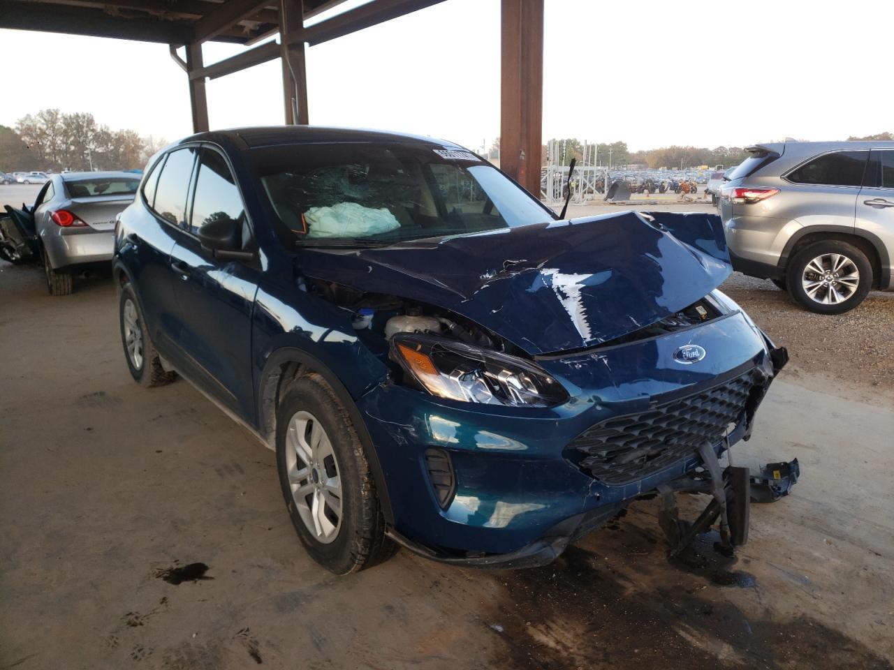 FORD ESCAPE S 2020 with VIN 1FMCU0F65LUA24025 - Photo from auction