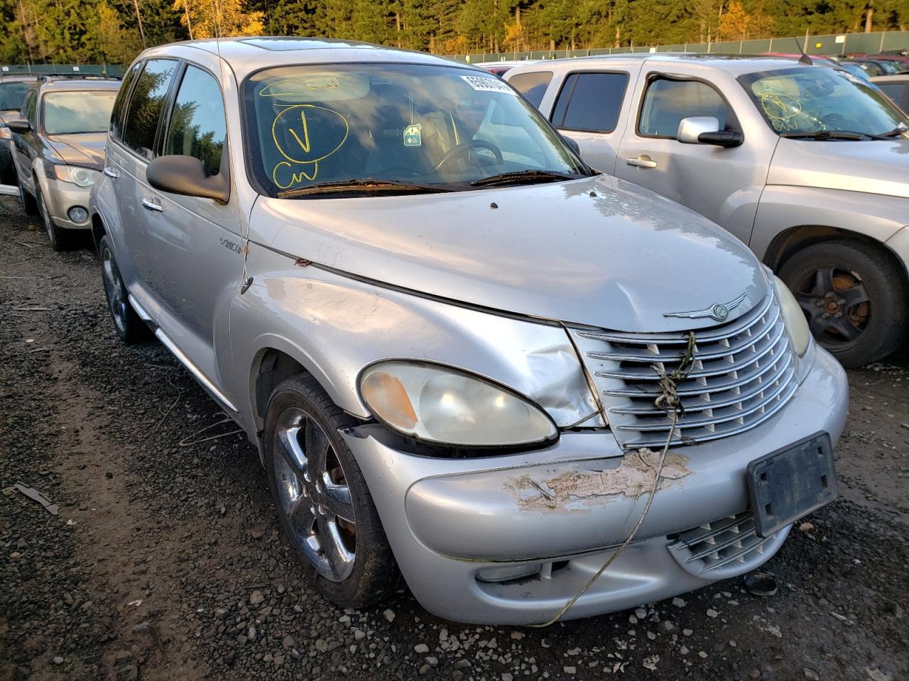 CHRYSLER PT CRUISER 2004 with VIN 3C8FY78G44T230158 - Photo from auction