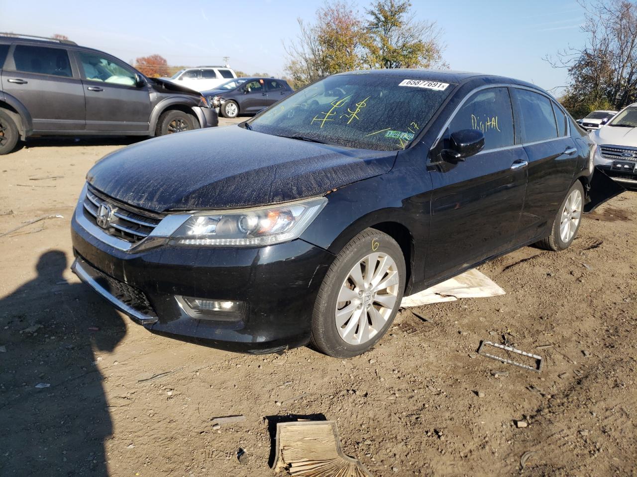 Photo 2 from auction – 2015 HONDA ACCORD EX with VIN 1HGCR2F7XFA258775