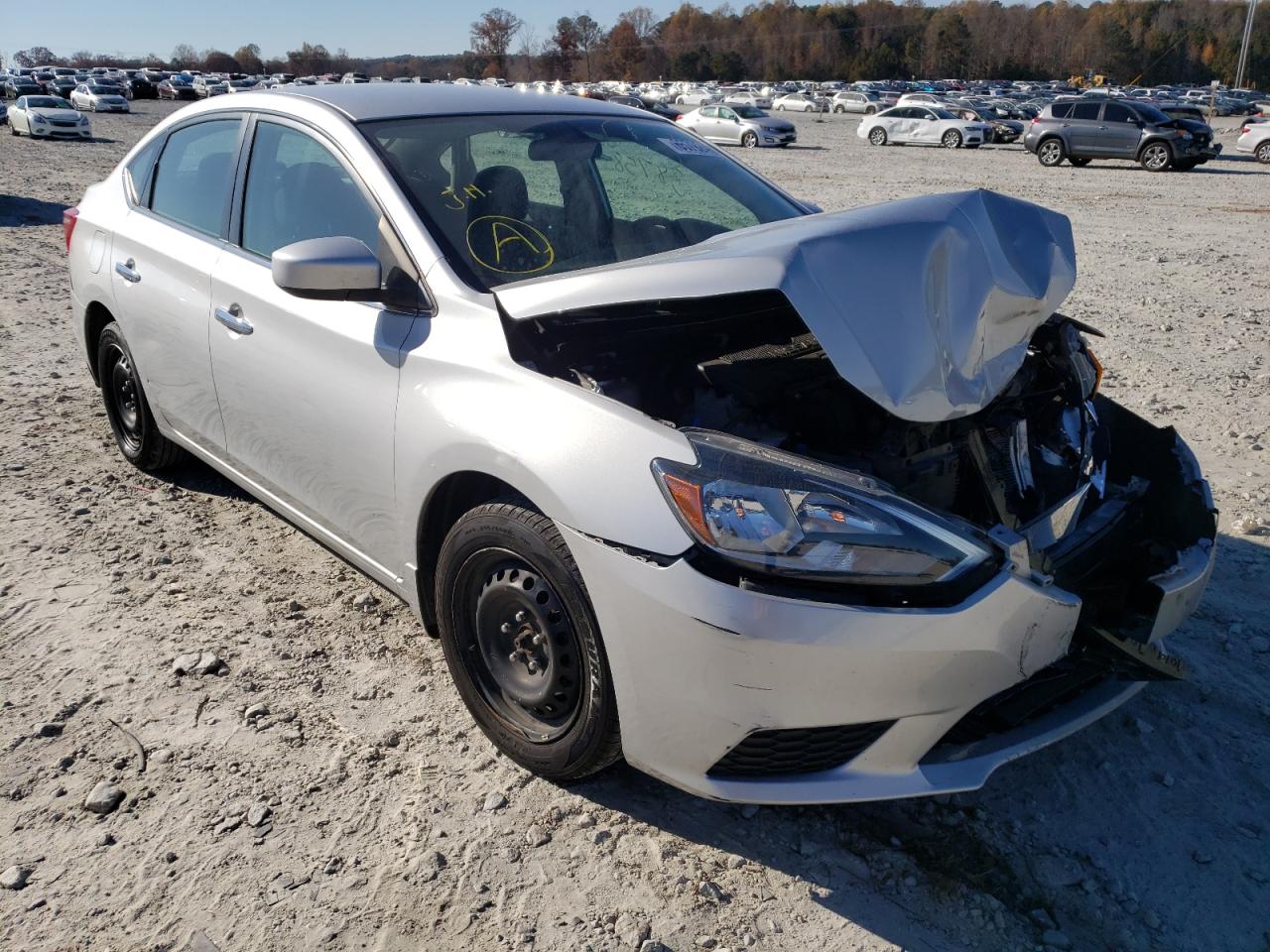 Photo 1 from auction – 2017 NISSAN SENTRA S with VIN 3N1AB7AP1HY268501