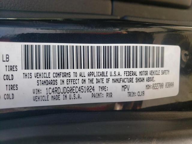 Photo 10 from auction – 2014 DODGE DURANGO LI with VIN 1C4RDJDG0EC451024