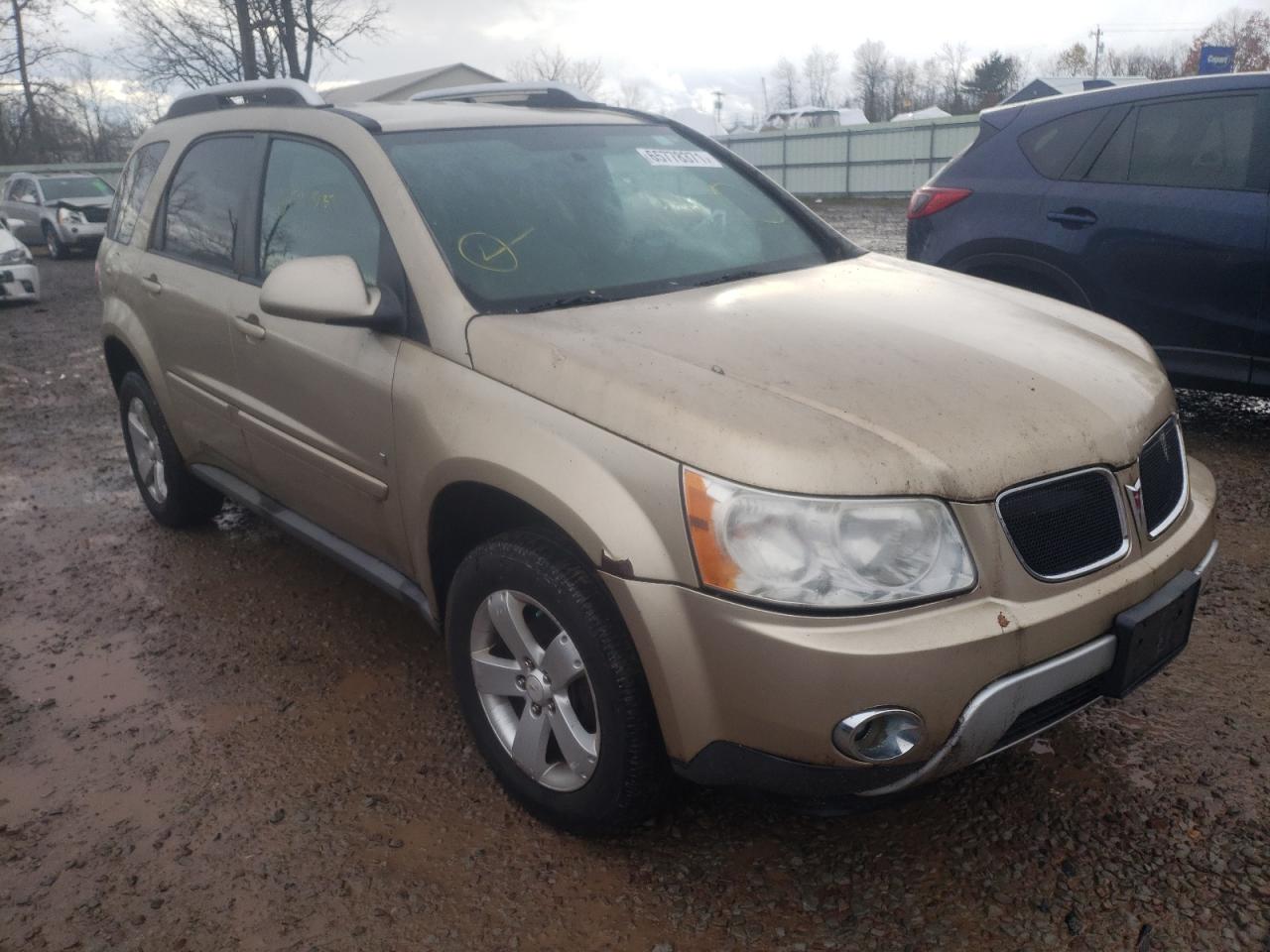 PONTIAC TORRENT 2007 with VIN 2CKDL73F476056793 - Photo from auction