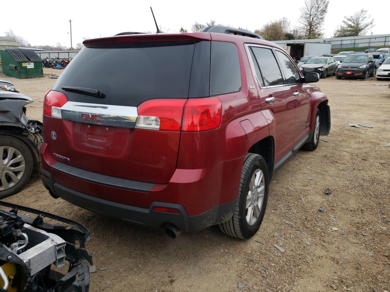 Photo 4 from auction – 2013 GMC TERRAIN SL with VIN 2GKFLSE33D6307048