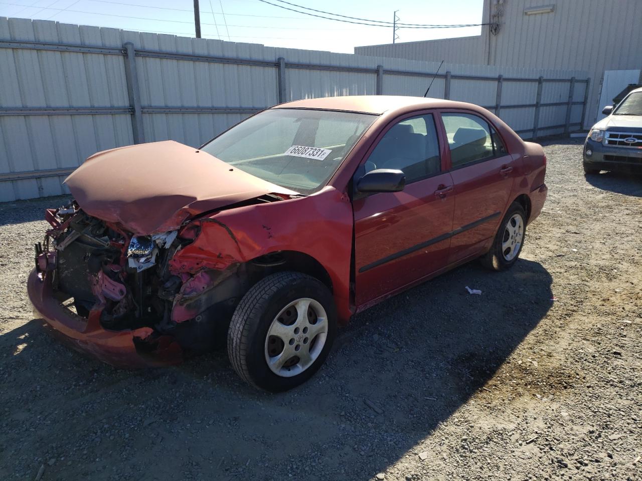 Photo 2 from auction – 2006 TOYOTA COROLLA CE with VIN JTDBR32E360068536
