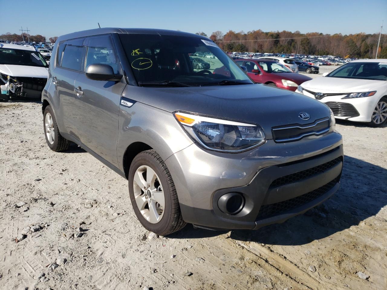 KIA SOUL 2018 with VIN KNDJN2A28J7541095 - Photo from auction