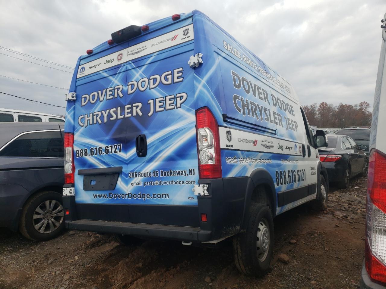Photo 4 from auction – 2020 RAM PROMASTER with VIN 3C6TRVBG0LE125626