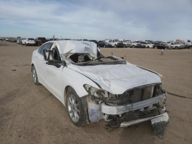 FORD FUSION SE 2017 with VIN 3FA6P0H72HR160065 - Photo from auction
