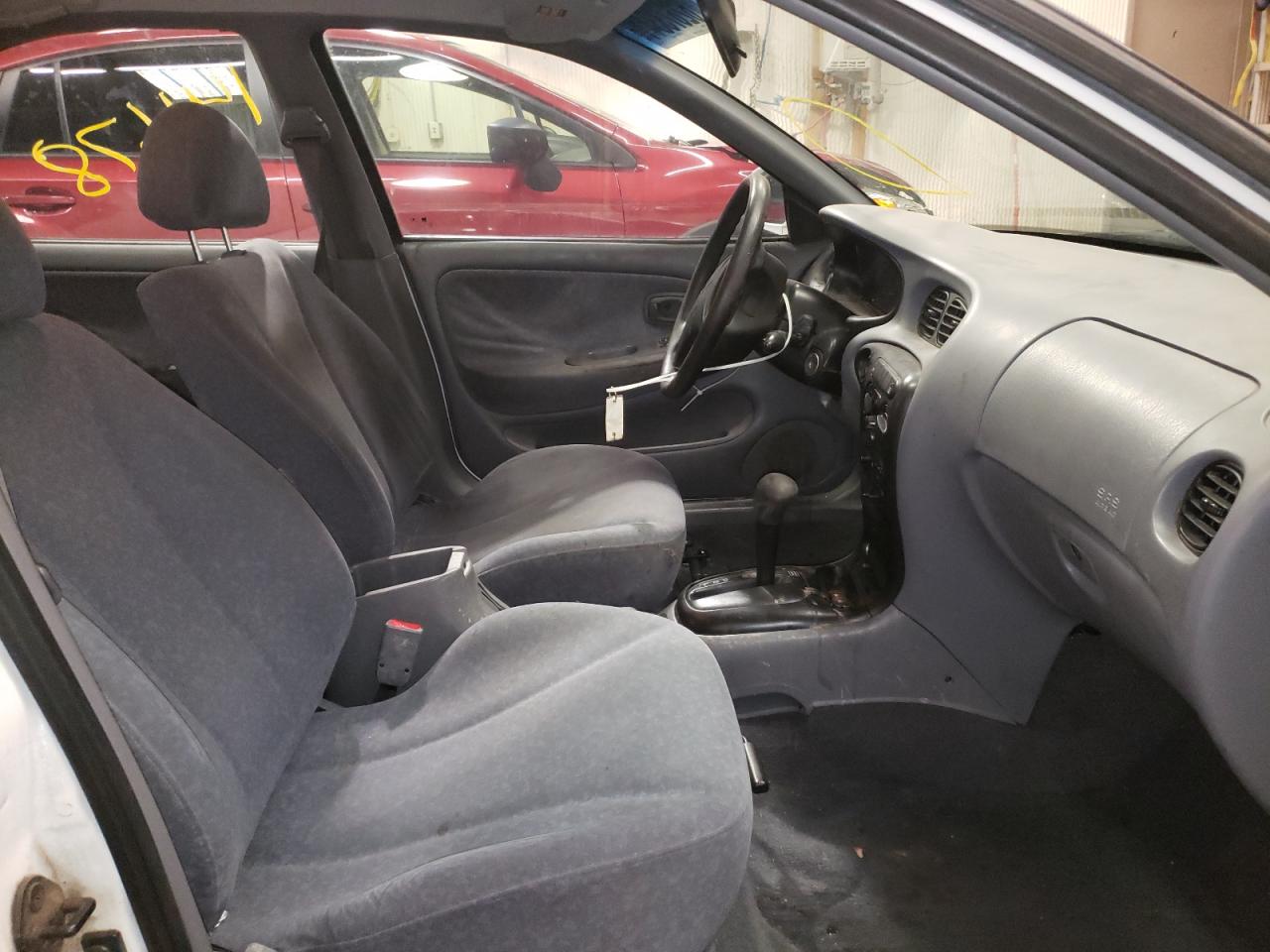 Photo 5 from auction – 2000 HYUNDAI ELANTRA GL with VIN KMHJF35F6YU010033