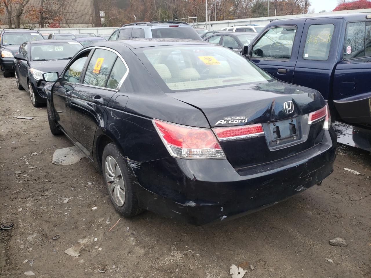 Photo 3 from auction – 2012 HONDA ACCORD LX with VIN 1HGCP2F35CA185457