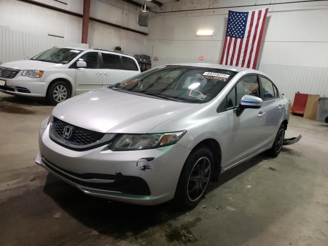 Photo 2 from auction – 2015 HONDA CIVIC LX with VIN 19XFB2F52FE050059