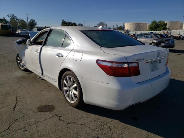 Photo 3 from auction – 2007 LEXUS LS 460 with VIN JTHBL46F775034595