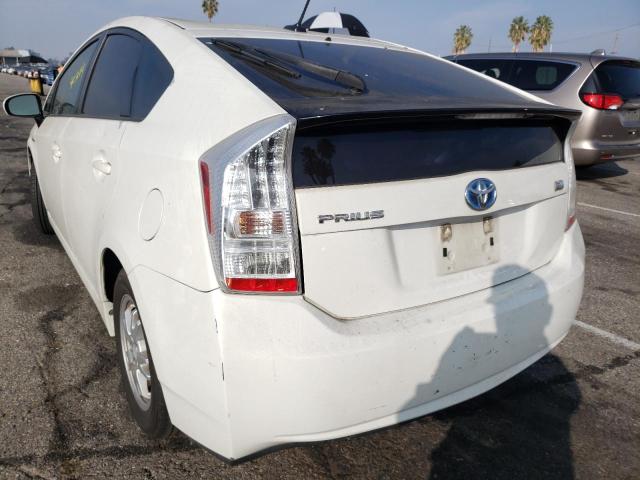 Photo 3 from auction – 2010 TOYOTA PRIUS with VIN JTDKN3DU3A0125746
