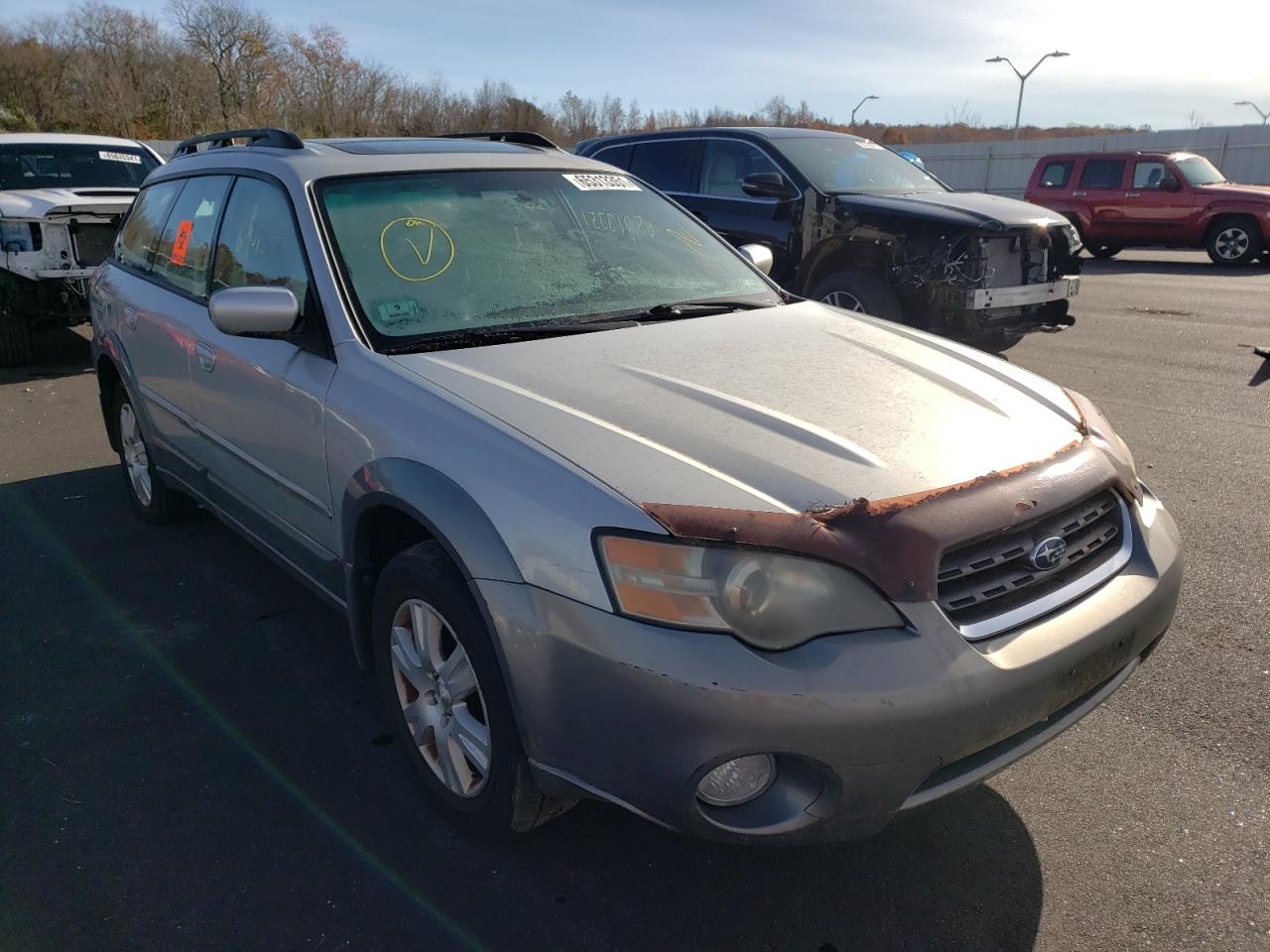 SUBARU LEGACY OUT 2005 with VIN 4S4BP62CX57324985 - Photo from auction