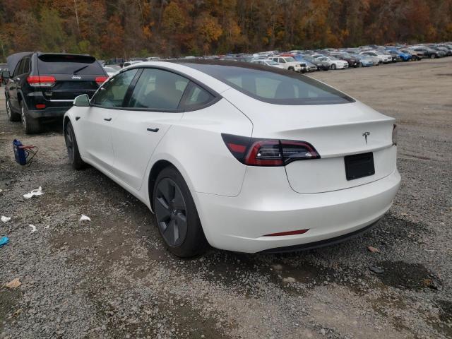 Photo 3 from auction – 2021 TESLA MODEL 3 with VIN 5YJ3E1EA1MF961235