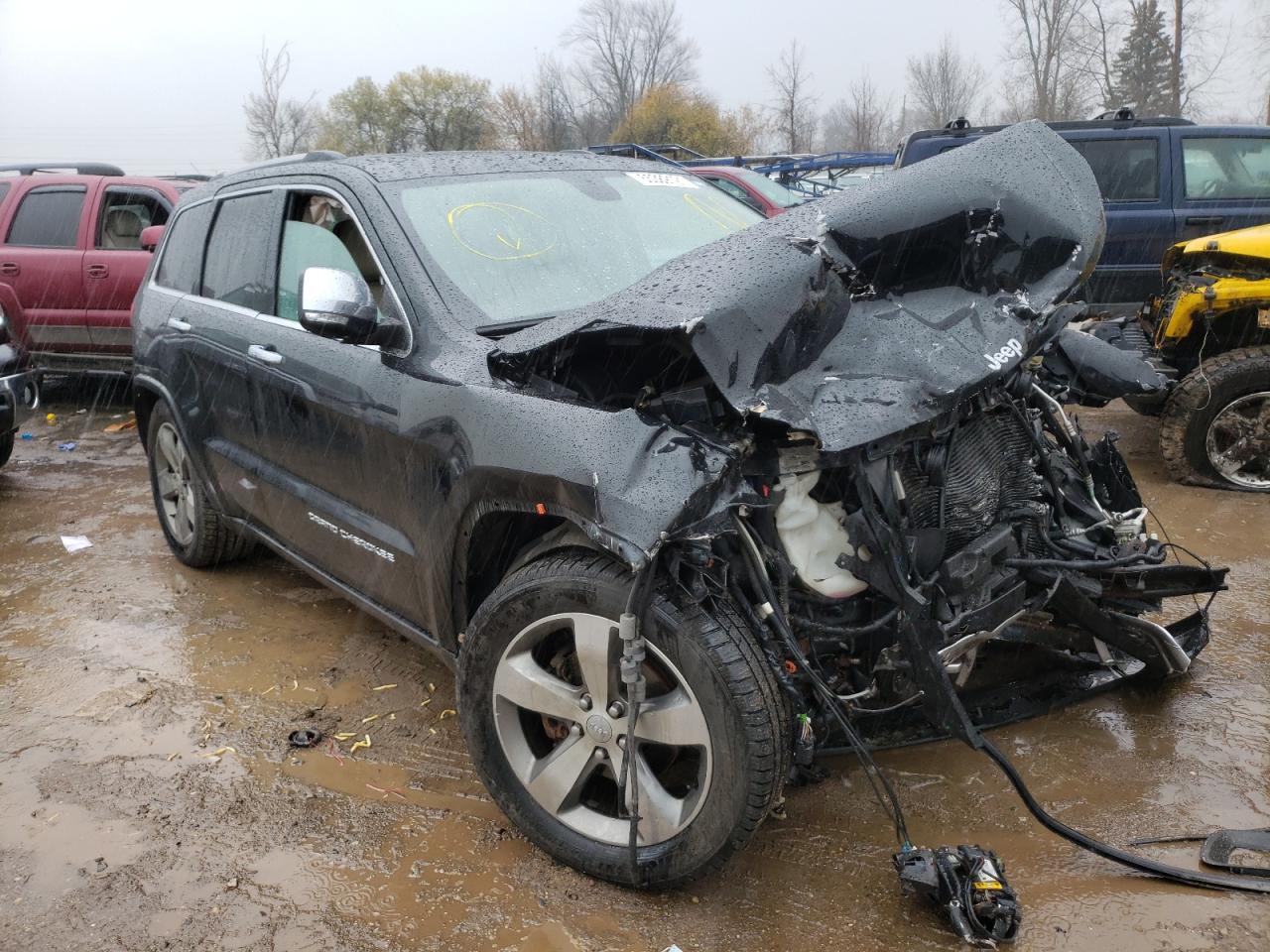 JEEP GRAND CHER 2014 with VIN 1C4RJFCG7EC239342 - Photo from auction