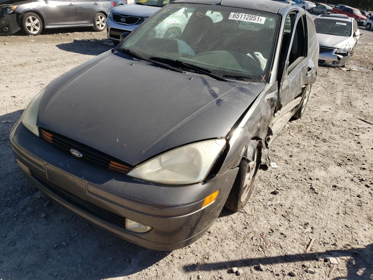 Photo 2 from auction – 2002 FORD FOCUS ZX3 with VIN 3FAFP31352R168600