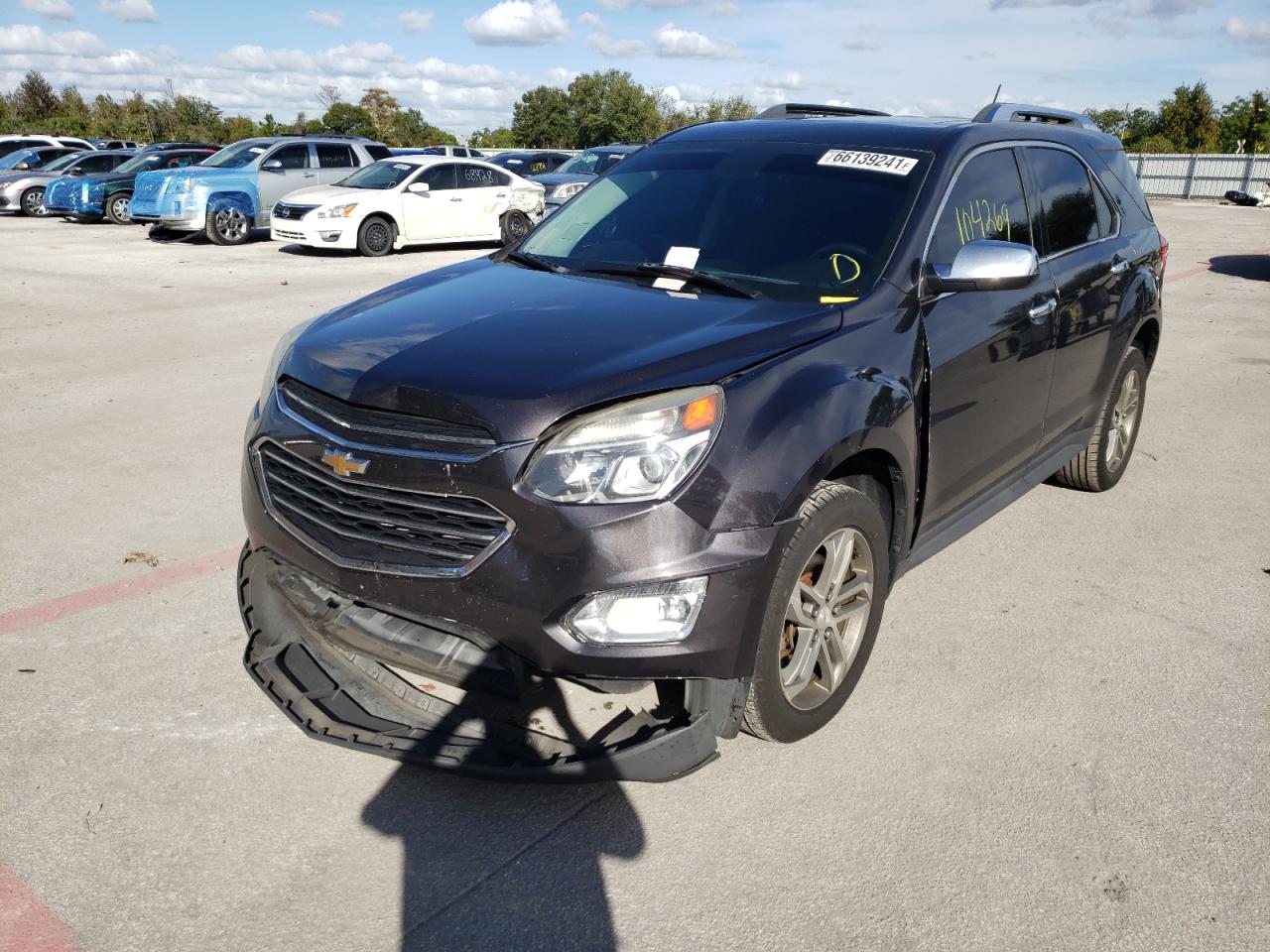 Photo 2 from auction – 2016 CHEVROLET EQUINOX LT with VIN 2GNALDEK8G6156874