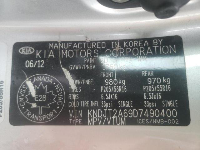 Photo 10 from auction – 2013 KIA SOUL + with VIN KNDJT2A69D7490400