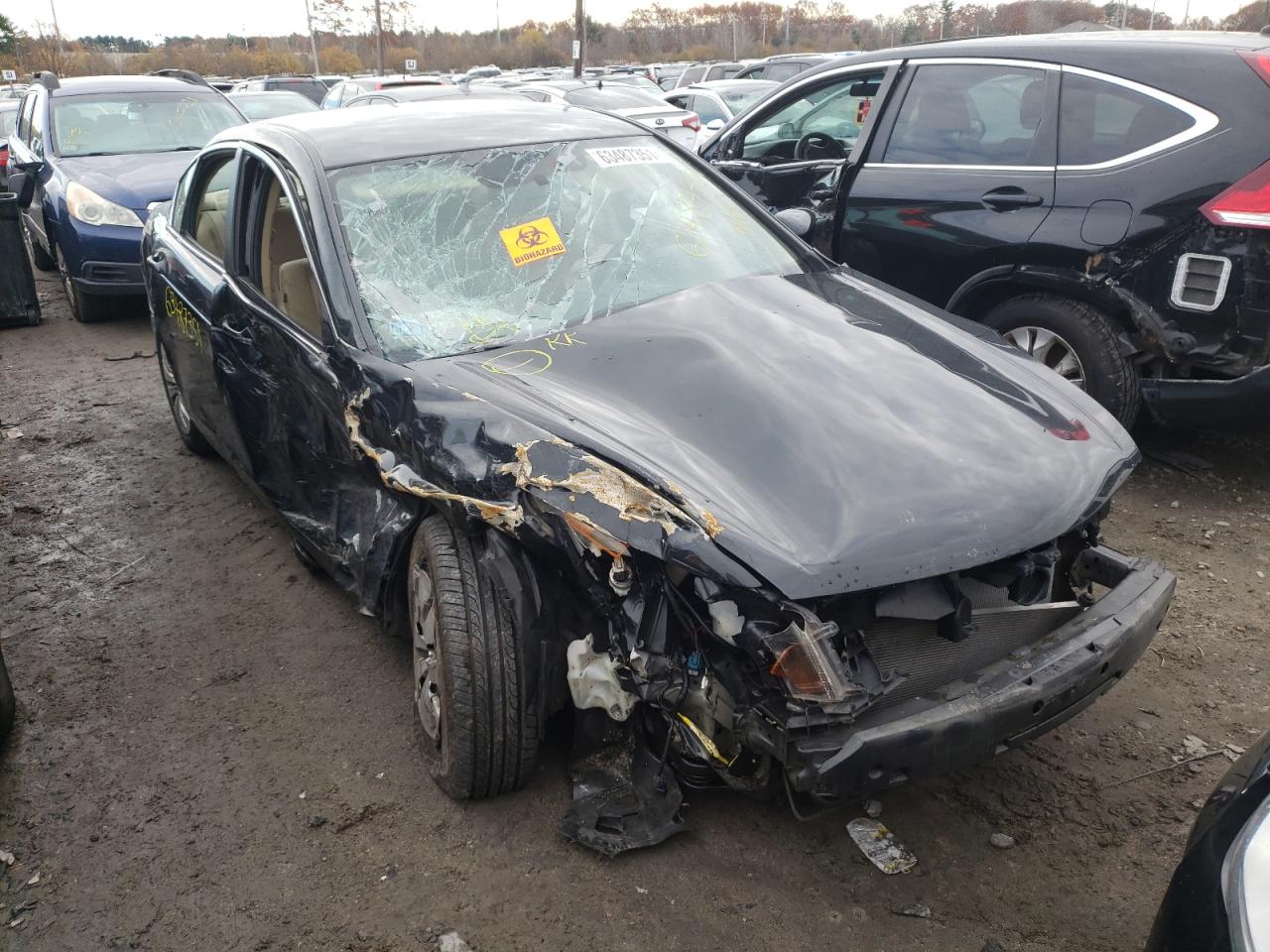 HONDA ACCORD LX 2012 with VIN 1HGCP2F35CA185457 - Photo from auction