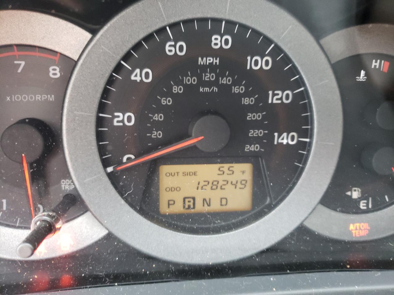 Photo 8 from auction – 2008 TOYOTA RAV4 LIMIT with VIN JTMBK31V285058379