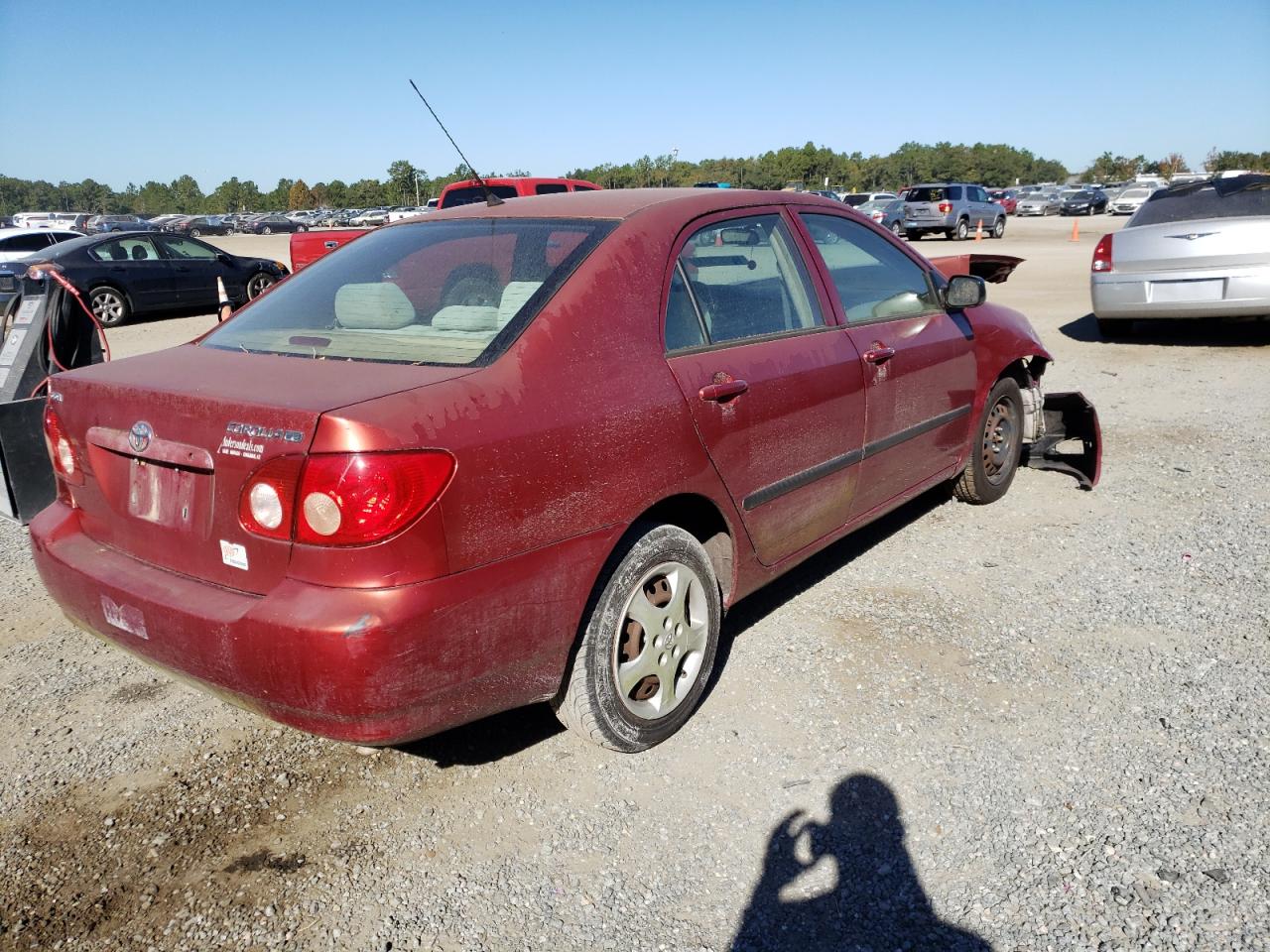 Photo 4 from auction – 2006 TOYOTA COROLLA CE with VIN JTDBR32E360068536